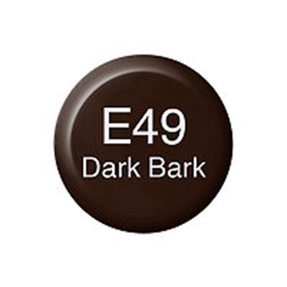 Copic, Ink Refill, 12ml, E49, Dark Bark